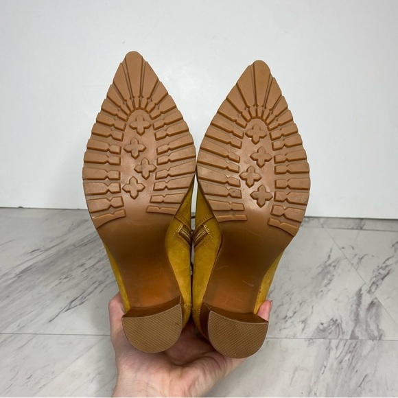 New! Steve Madden Karmen Lace Up Pointed Toe Heeled Bootie 7 1/2 M - Picture 13 of 14